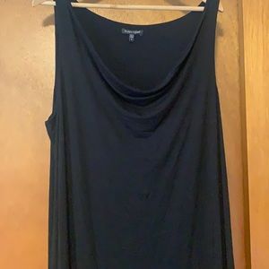 Eileen Fisher cowl neck tank dress